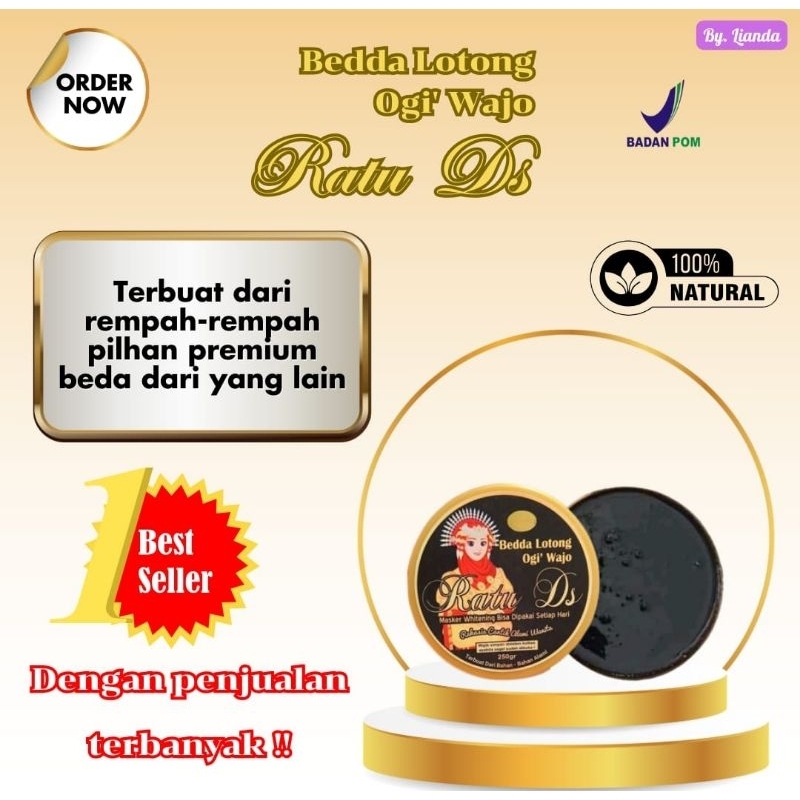 [10.10] LULUR RATU DS BEDDA LOTONG OGI WAJO / BEDDA LOTONG / MASKKER WAJAH / LULUR BADAN / LULUR HIT