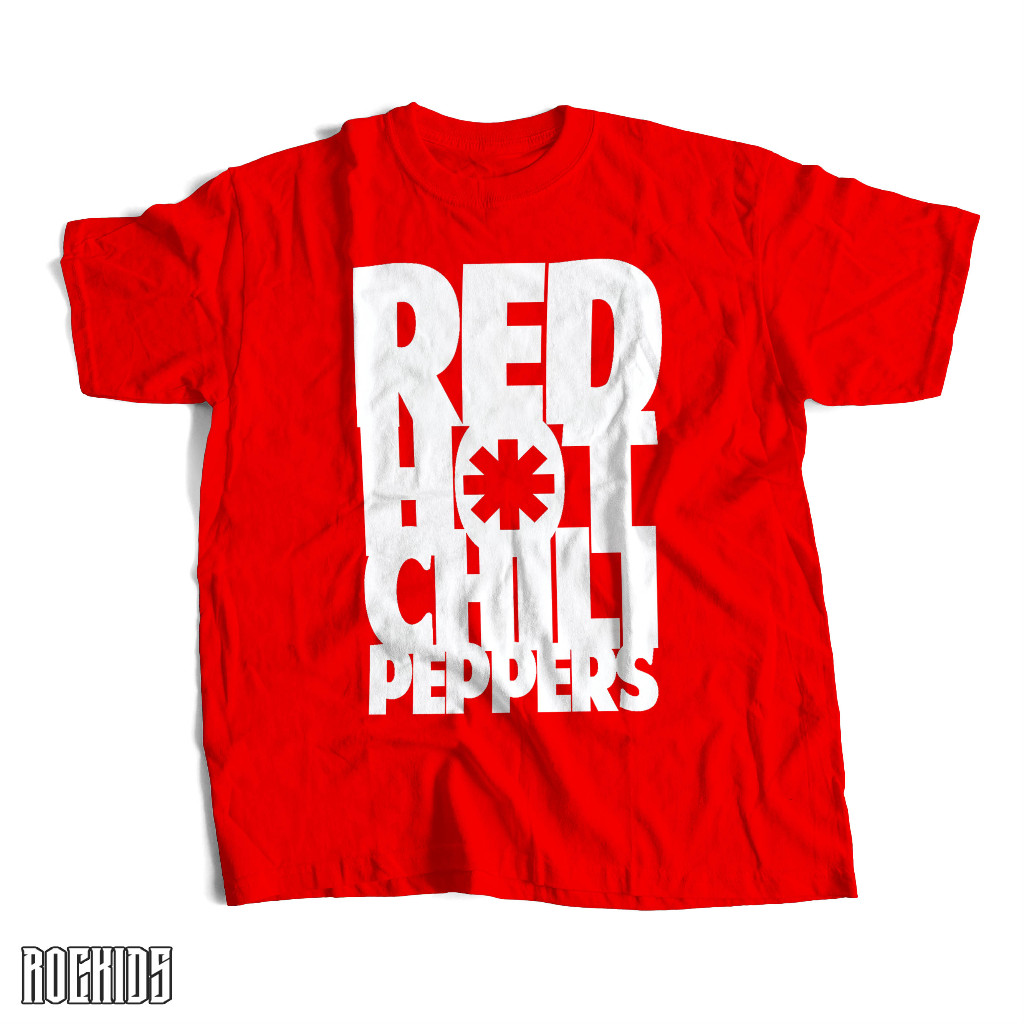 ROCKIDS - RED HOT CHILI PEPPERS - TSHIRT - TEES - KIDSWEAR - KAOS BAND - KAOS BAND RED HOT CHILI PEP