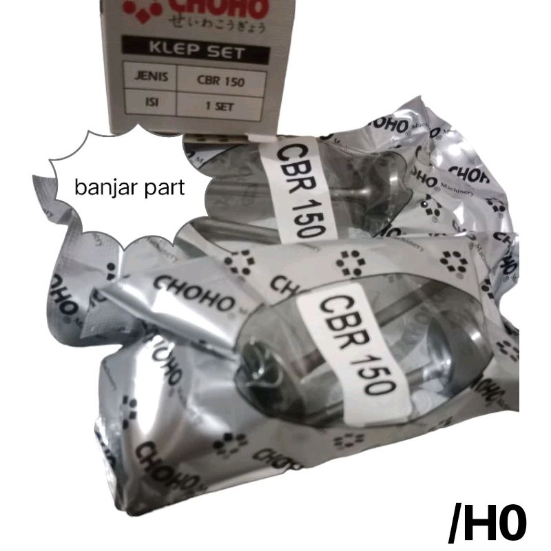 KLEP  SET PAYUNG KLEP  CBR 150  OLD /LAMA (K15/KPP) (4 pcs/set) CHOHO