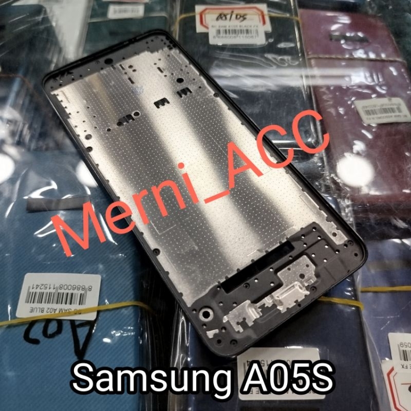 Frame tulang tengah tatakan lcd tatakan mesin Samsung A05S