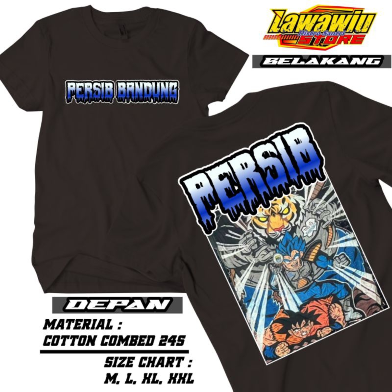 Baju Kaos Persib Bandung Koreo Keren Vs Persija Kaos Distro Supporter Bola Persib Terbaru 2024 Kaos 