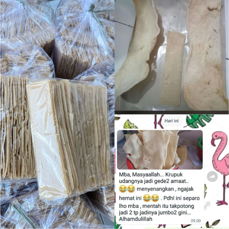 

KRUPUK UDANG MENTAH | KRUPUK UDANG PANJANG