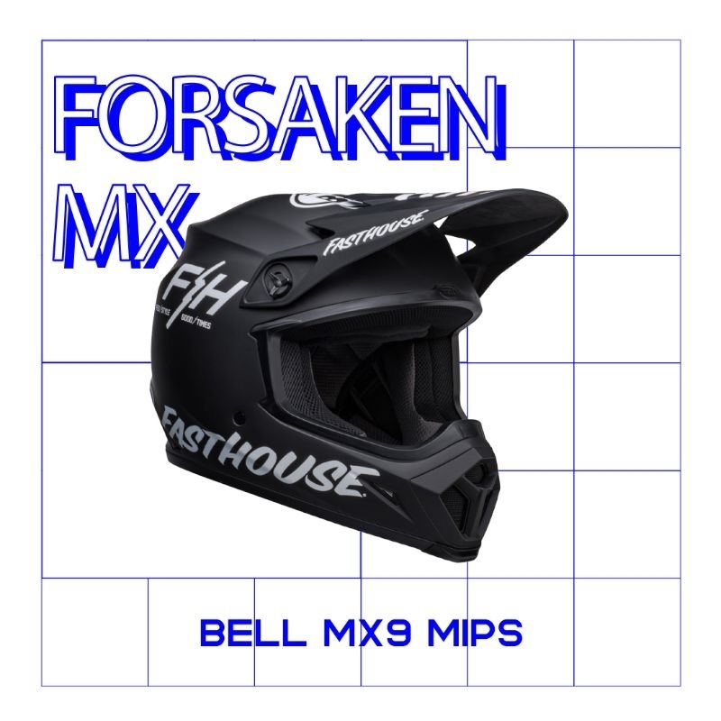 helm bell fasthouse mx9