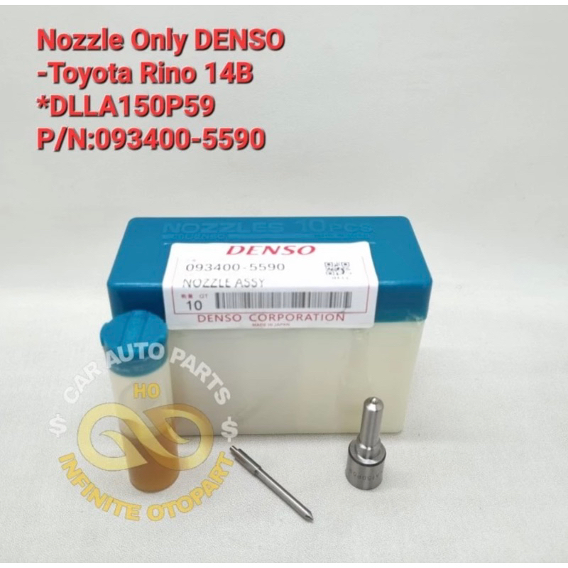 NOZZLE INJECTOR NOSEL ONLY RINO 14B DLLA150P59 DNS1PC