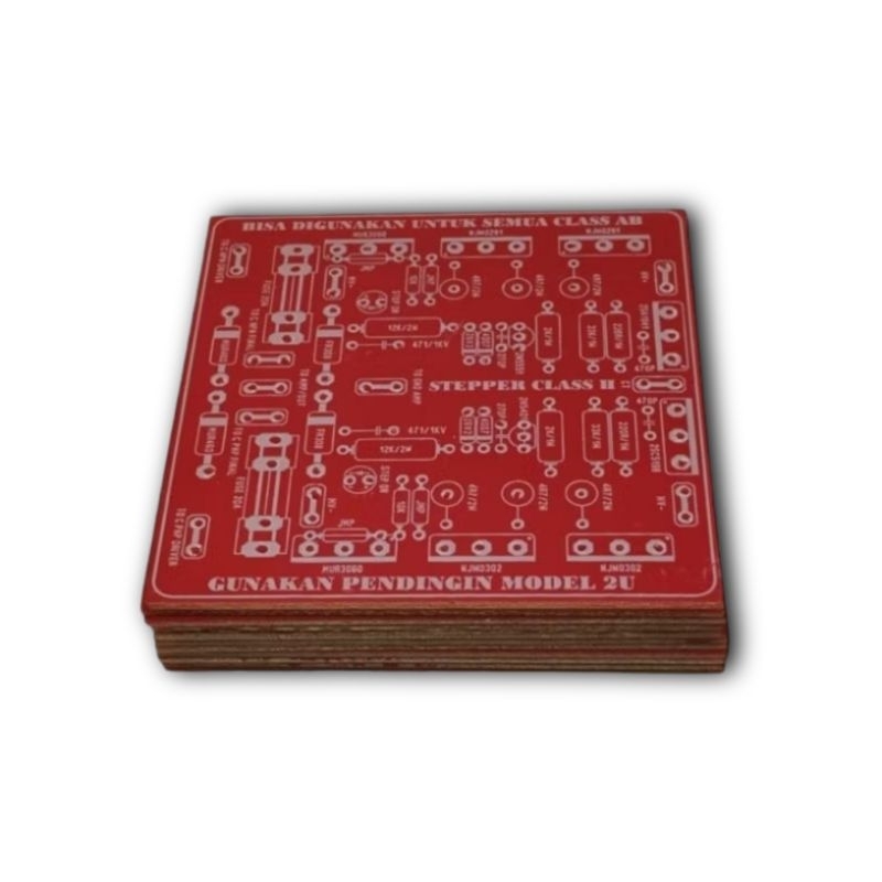 Pcb stepper class h universal untuk power amplifier class ab