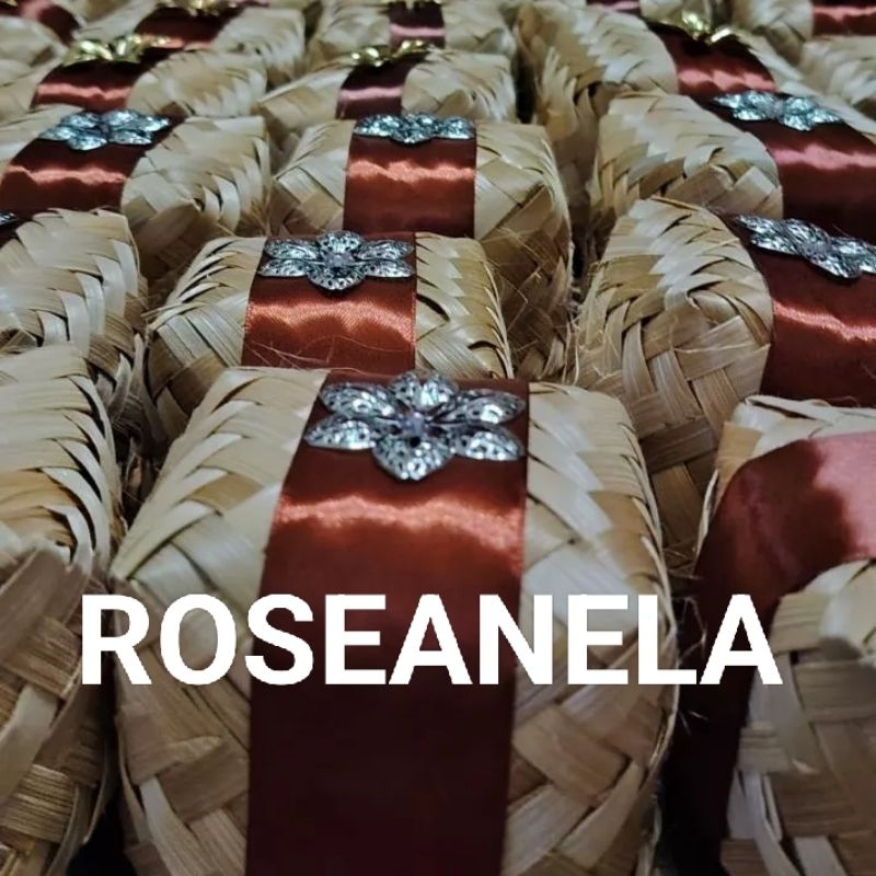 Besek Bambu 8x8 100 pcs/ 50 pasang