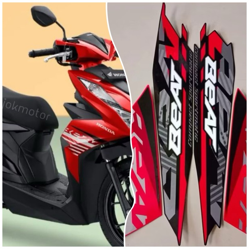 STIKER STRIPING HONDA BEAT 2021 CBS