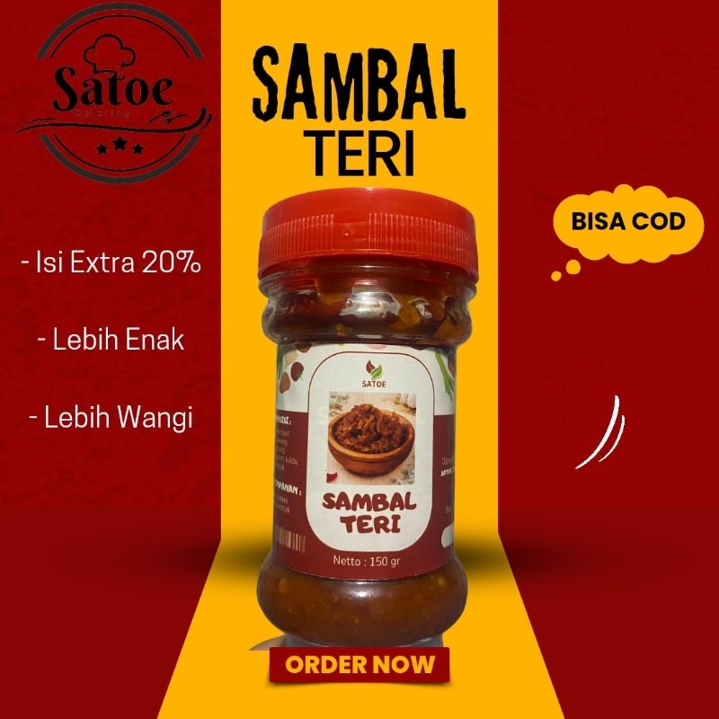 

Sambal Teri | Sambal Teri Pedas | Satoe Sambal