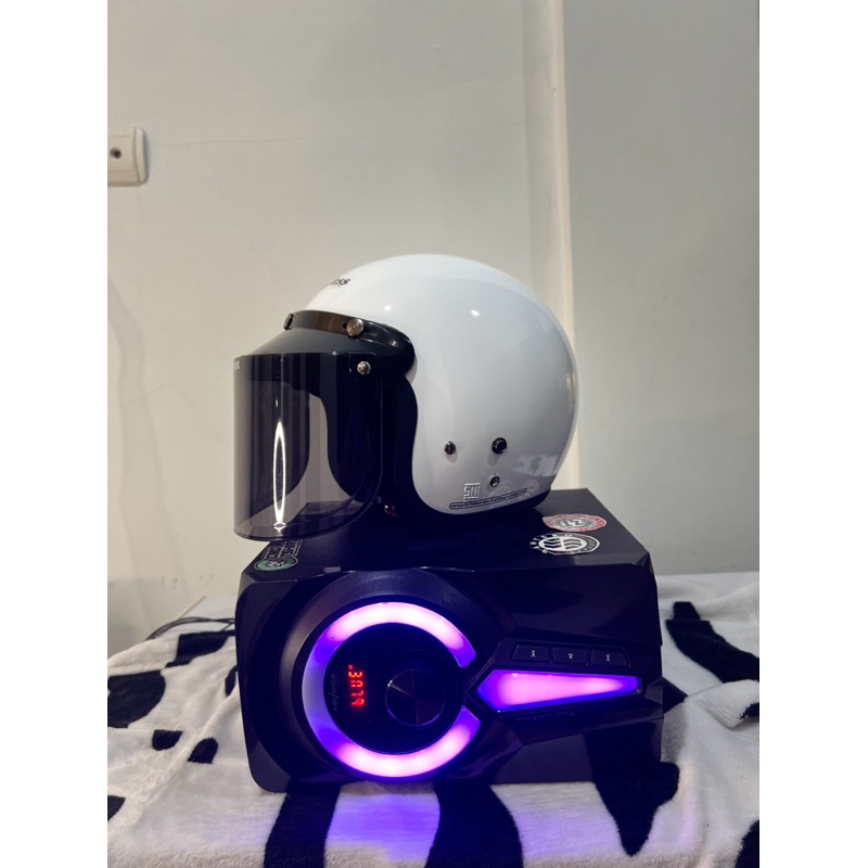 helm CARGLOSS mirip original sudah SNI + kaca injak