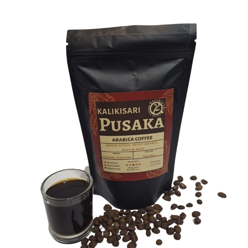 

[Kiloan] Kalikisari Pusaka - Arabika Natural Single Origin - 1Kg