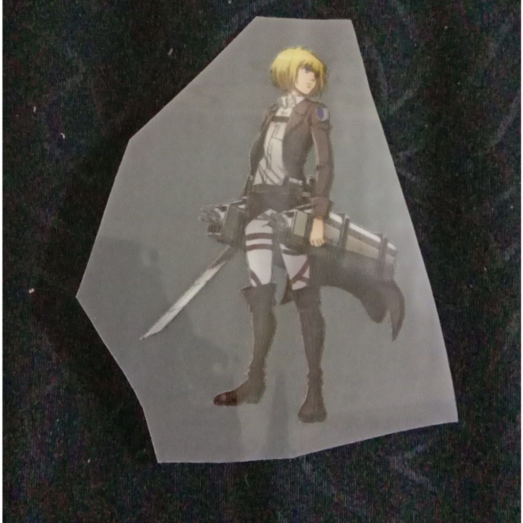 

SABLON STIKER DTF SATUAN TEMA Attack on Titan UKURAN 7 - 9 CM