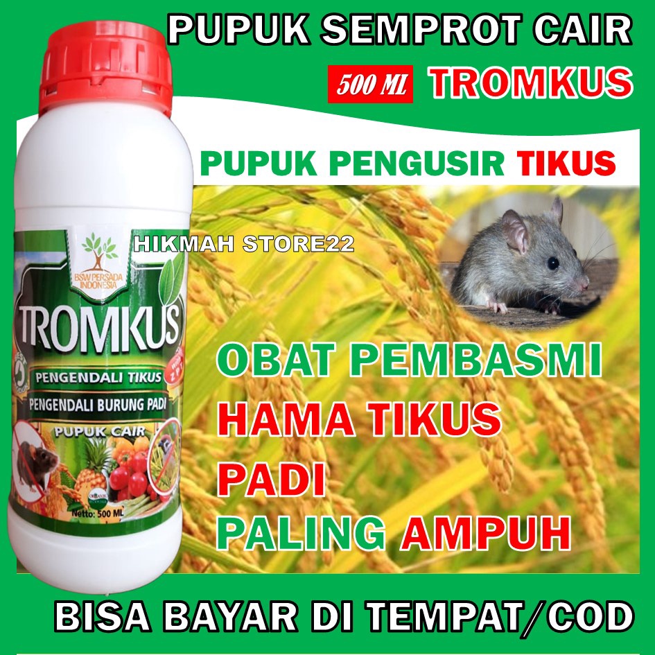 PENGUSIR HAMA TROMKUS ML PENGUSIR HAMA TIKUS PALING BAGUS  SEMPROT CAIR PENGENDALI HAMA TIKUS  PESTI