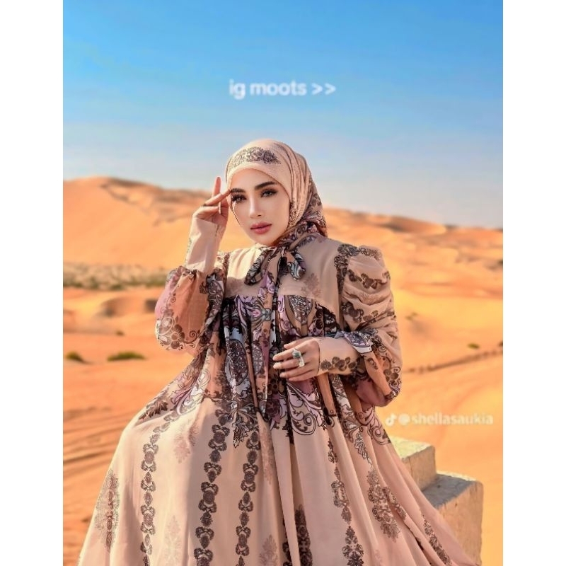 shellasaukia dress set etnik K Dara Arafah