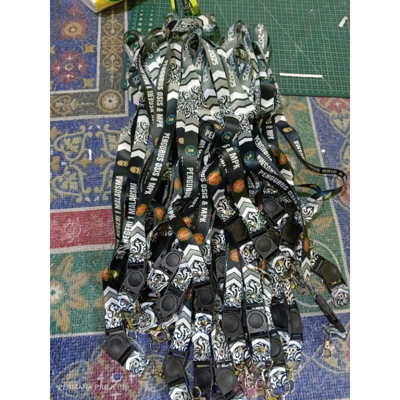 

LANYARD CUSTOM PRINTING 2 sisi