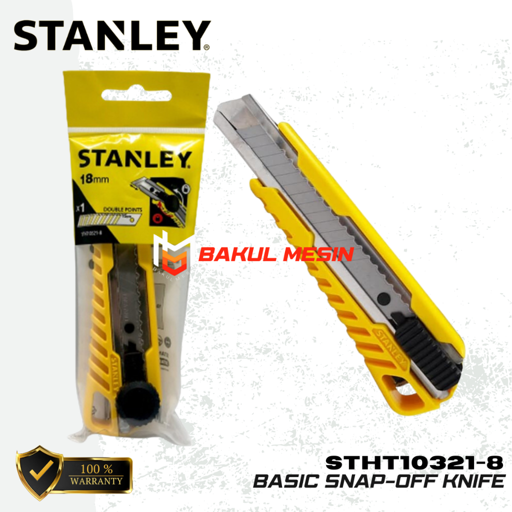 

Cutter STANLEY STHT10321-8 Basic Snap-Off Knife 18MM