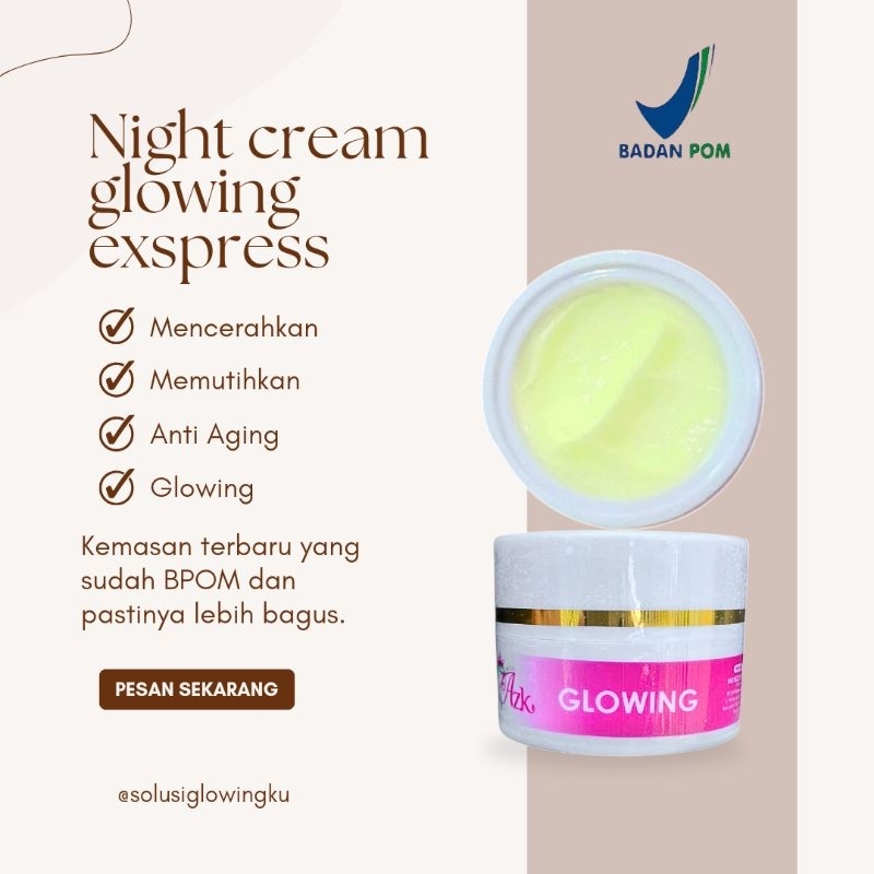 CREAM MALAM GLOWING EXPRESS