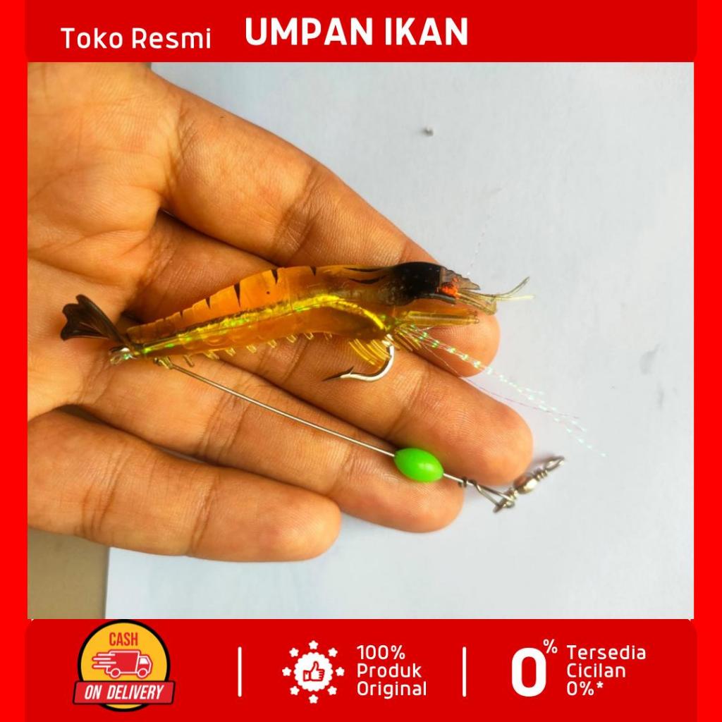 UMPAN UDANG TIRUAN TERLARIS, UMPAN UDANG KARET