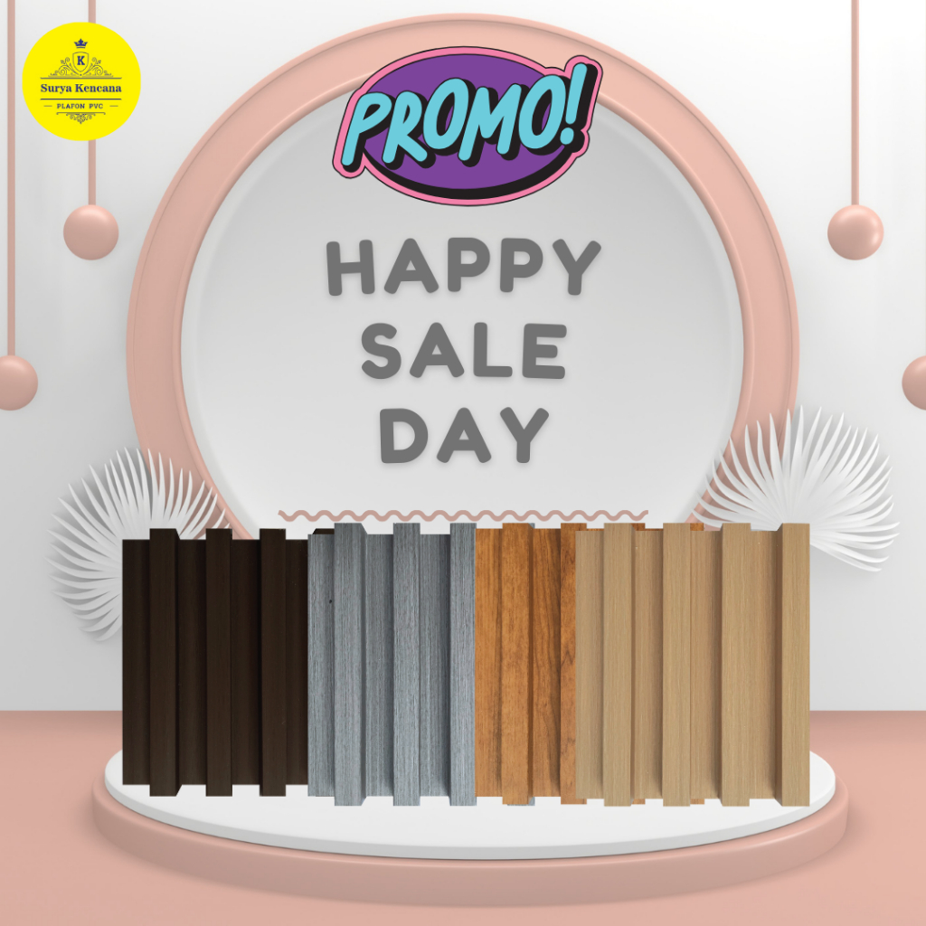 wpc wall panel interior dinding mwp - khusus kiriman bandung