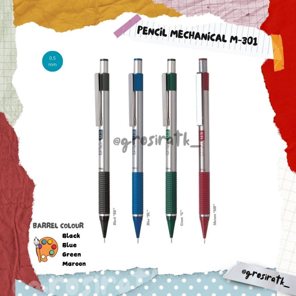 

Zebra Pencil Mechanical M-301 / Pencil Stainless