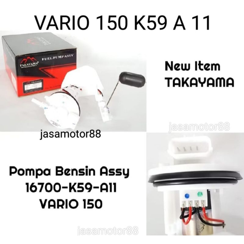 FUEL PUMP POMPA INJEKSI VARIO 150 K59 A11