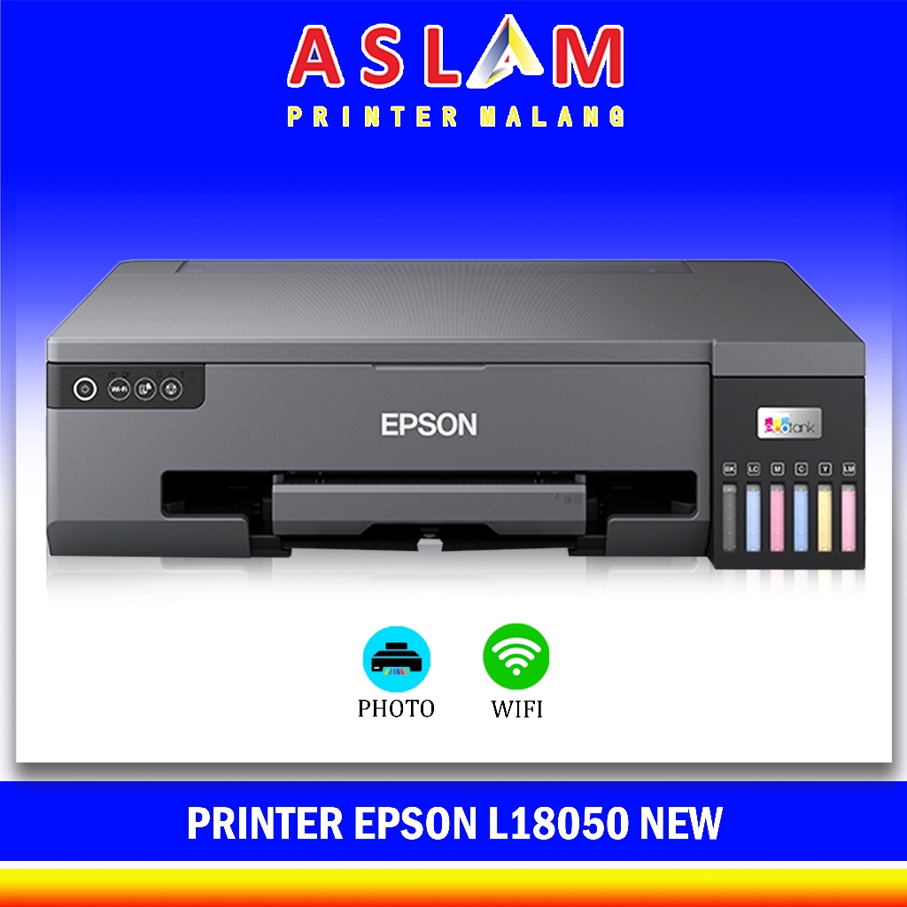Printer Epson L18050 Printer Photo A3+ Wifi Pengganti Printer Epson L1800 A3 Photo Ink Tank Borderle