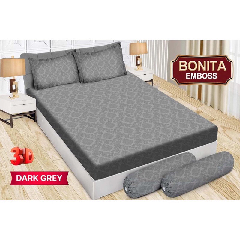 (GROSIR) SPREI BONITA DISPERSE 160 EMBOS (no.2)