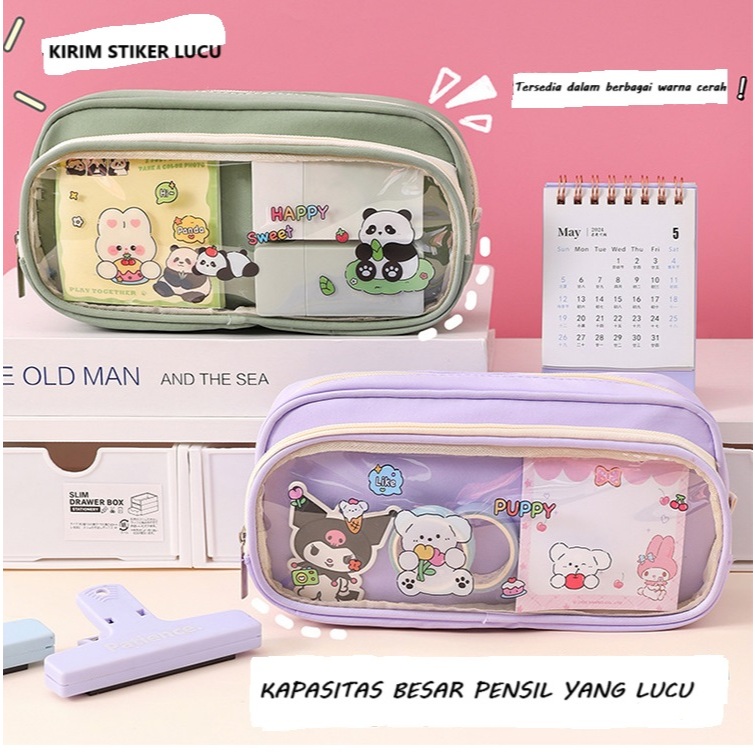 

Jual Produk Tempat Pensil Jumbo Transparan / Kotak Pensil Stationery Aesthetic SK0106 ''