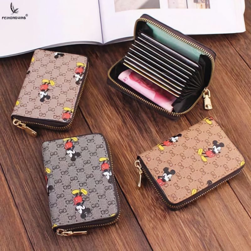 Dompet Kartu Motif Karakter Dompet ATM Card Holder Wallet Multifungsi