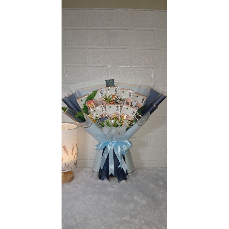 Buket Jasa Buket untuk uang Buket Custom Topper Binatang Anak Buket kosongan