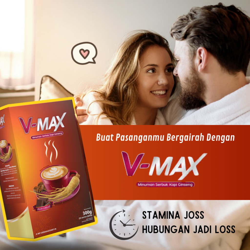 

Kopi V-MAX Original 100% Kopi Penambah Stamina Wanita Dewasa Tanpa Efek Samping Aman Sudah BPOM & Halal