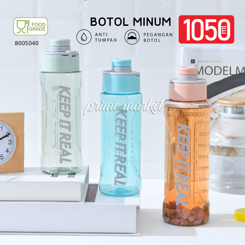Botol Minum 1 Liter Botol Air Minum 1 Liter Botol 1 Liter Tempat Minum 1 Liter 8230 (8005040)