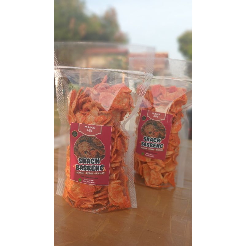 

Basreng Pedas daun jeruk 130gr nikmat