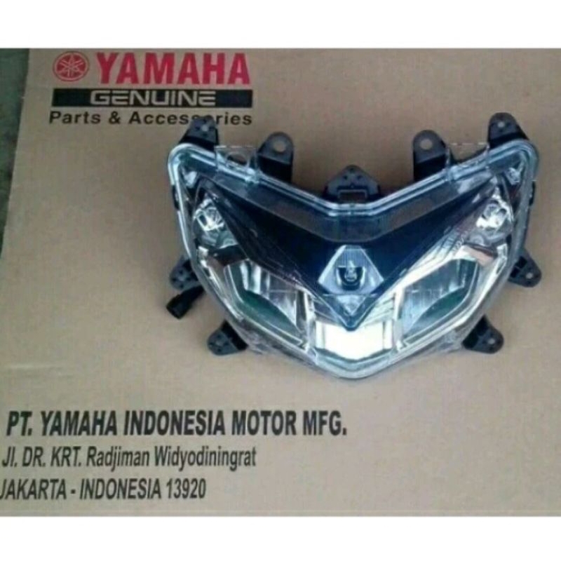 0REFLEKTOR LAMPU DEPAN AEROX 125 LED ORI YGP