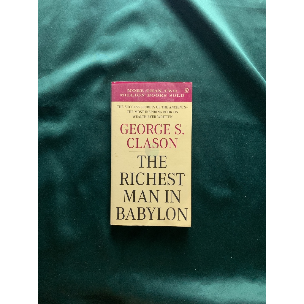 PRELOVED - Novel/Buku The Richest Man in Babylon - George S.Clason