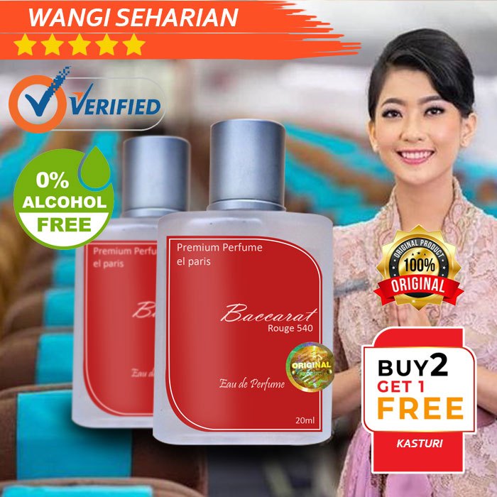 ( no PARFUM GARUDA LION AIR ) Parum NON ALKOHOL Pilot dan Pramugari / kantoran ORIGINAL Parfum Pria 