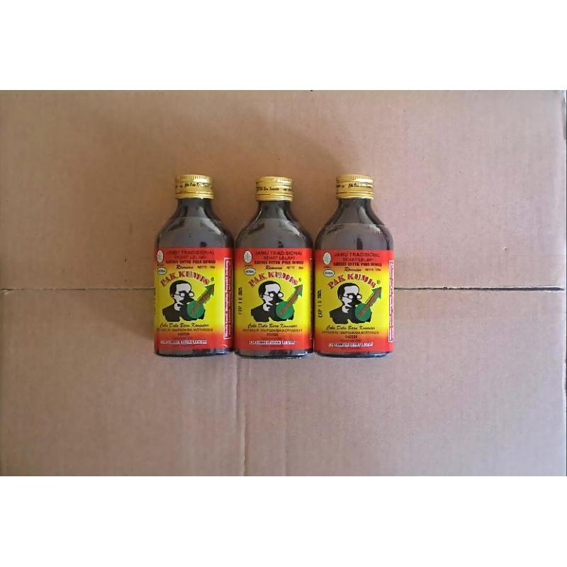 

Jamu HERBAL Pak Kumis Ori satu karton isi 60 botol