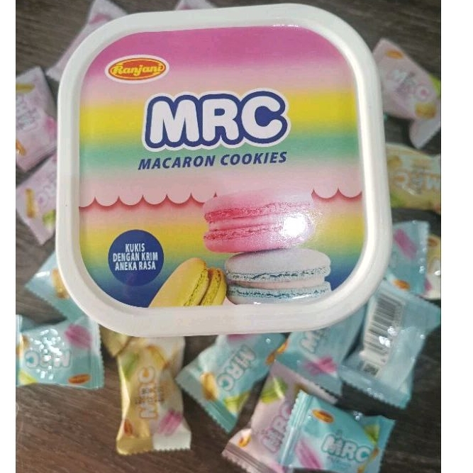 

Biskuit Makaroni Warna Pastel isi 20pack Rinjani toples