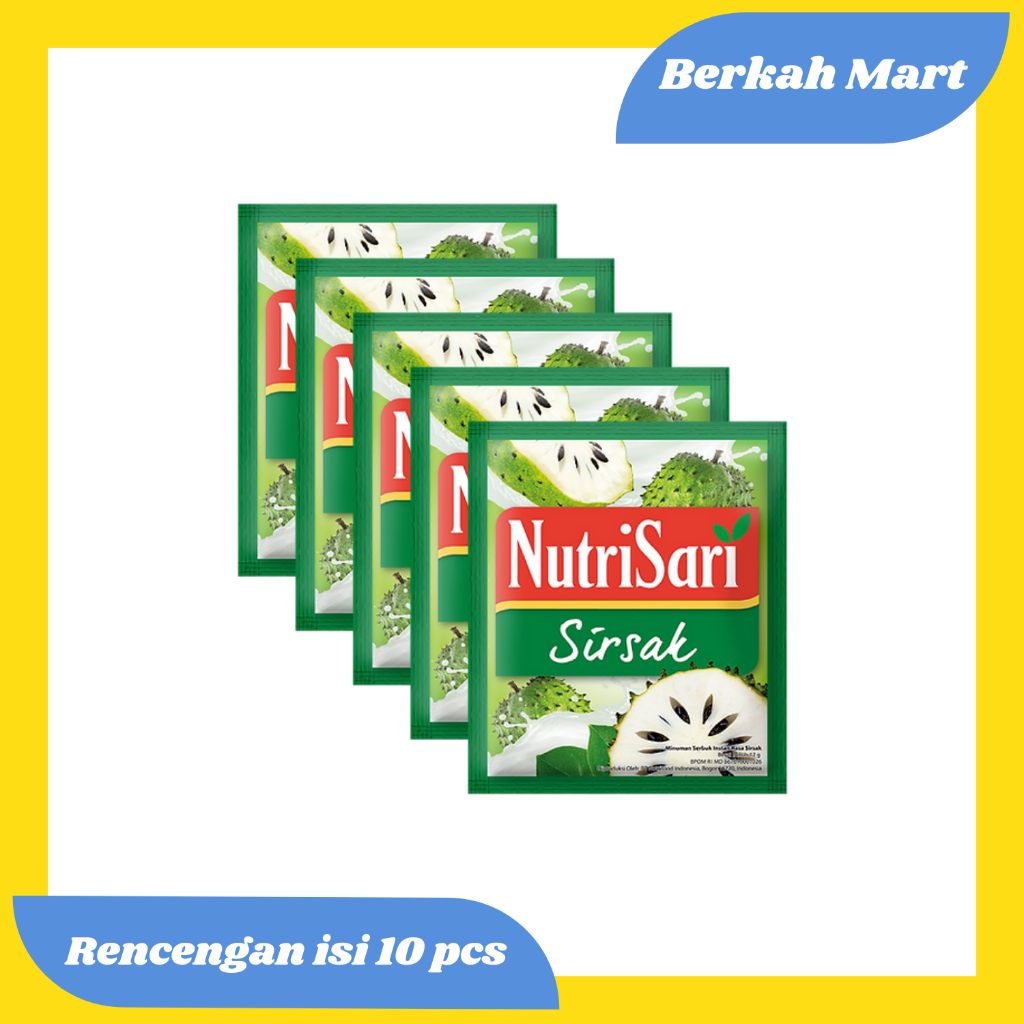 

NUTRISARI RASA SIRSAK RENCENGAN ISI 10 PCS