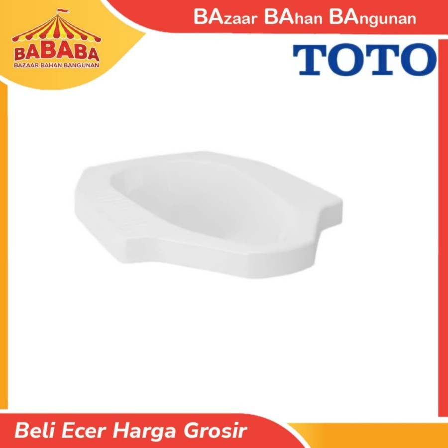 Closet Jongkok TOTO CE 7 / CE7 Kloset Berbagai Warna