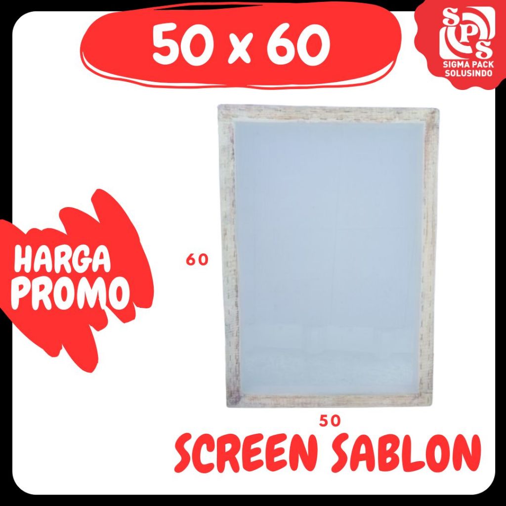 

Screen Sablon Putih 40x60 / 50x60 / 40x50 / 30x40 / 35x45 / 35x50 / 25x35 / 20x30 / 15x20 T48, T54, T61, T77, T90, T120 , T150, T165, T180 Screen Sablon Kayu Kain