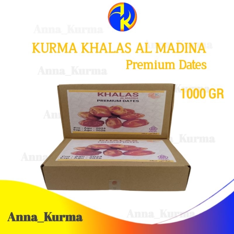 

Kurma Khalas Madinah 1Kg Kurma Kholas Premium Dates