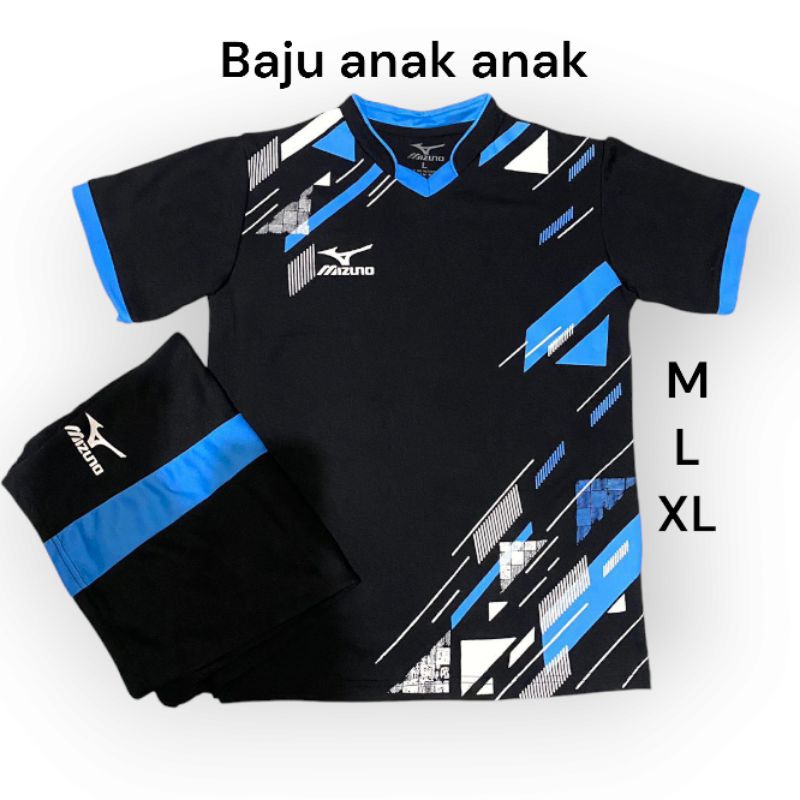 baju olahraga jersy anak anak anak usia 5-13th sepak bola voli badminton