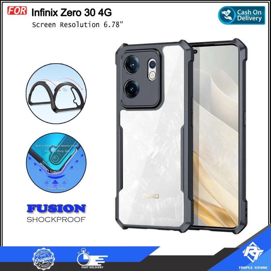 INFINIX ZERO 30 4G 5G 2023 8 20 Hard Soft Case Armor Bumper SHOCKPROOF Airbag