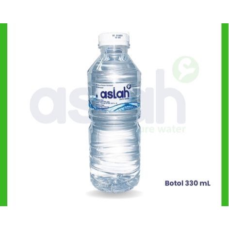 Aslah - Air Mineral 330ml Kemasan Botol