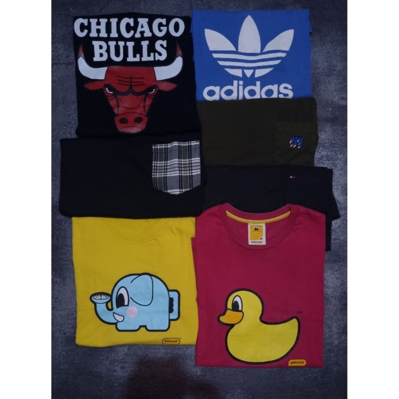 Borongan Mini Kaos Oblong Full Brand