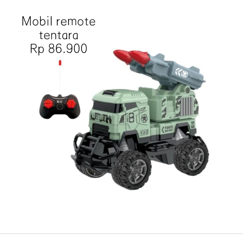 MAINAN, MAINAN ANAK-ANAK, MAINAN MOBIL REMOTE, MAINAN MOBIL TENTARA, MAINAN MOBIL REMOTE TENTARA, MA