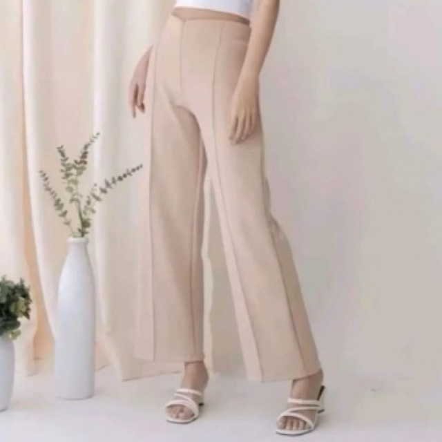 KULOT SCUBA/KULOT SCUBA HITAM PUTIH/HIGHT WAIST KULOT SCUBA WANITA PREMIUM/KULOT PREMIUM