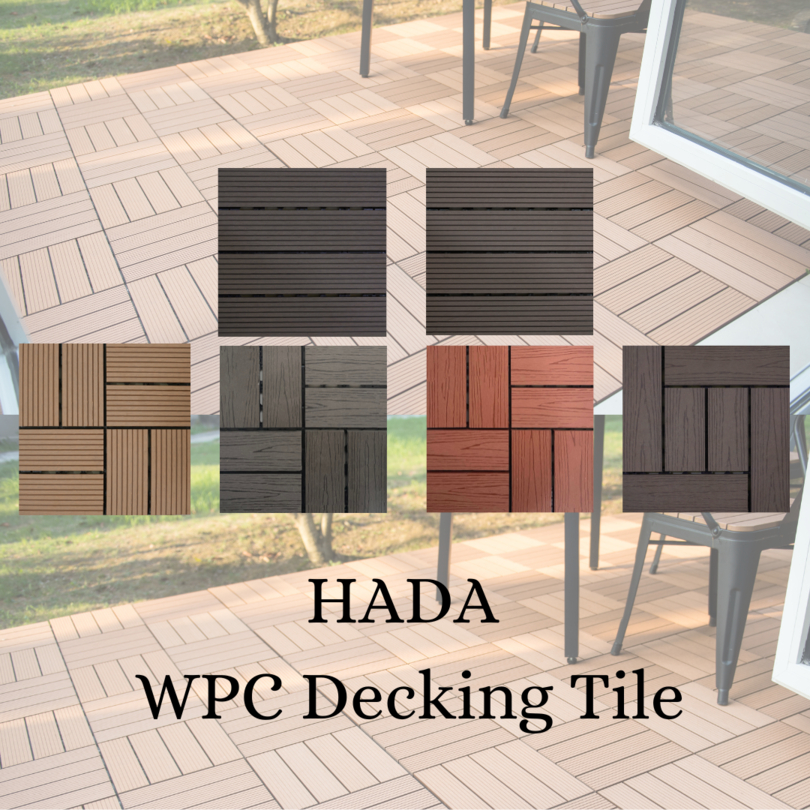 Decking Tile WPC Lantai Kayu HADA | Decking Tile WPC