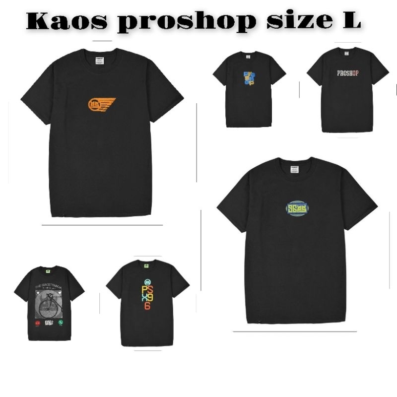 KAOS PROSHOP ORIGINAL| KAOS COWOK| KAOS DISTRO BANDUNG | UKURAN L
