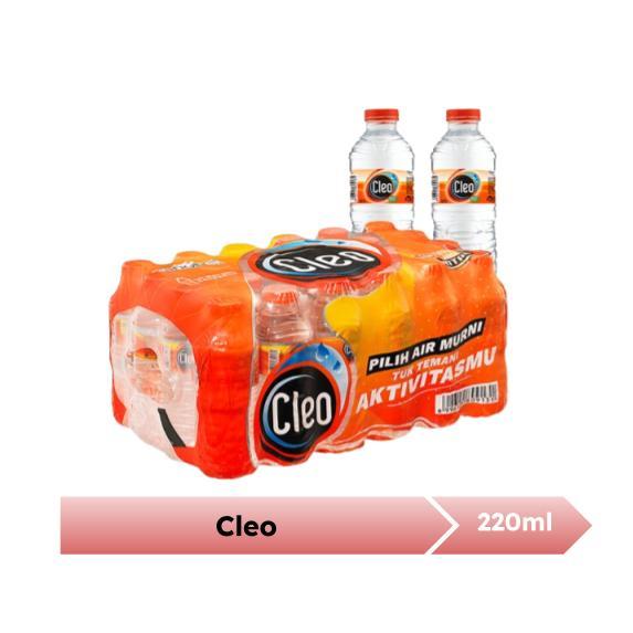 

Cleo Botol Minum 220ml Isi 24
